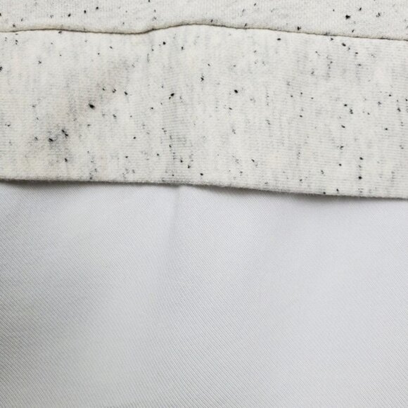 Loft Womens Ivory Speckled Layered Tie Knot Front Sweatshirt Top Size L NWT - Picture 4 of 5